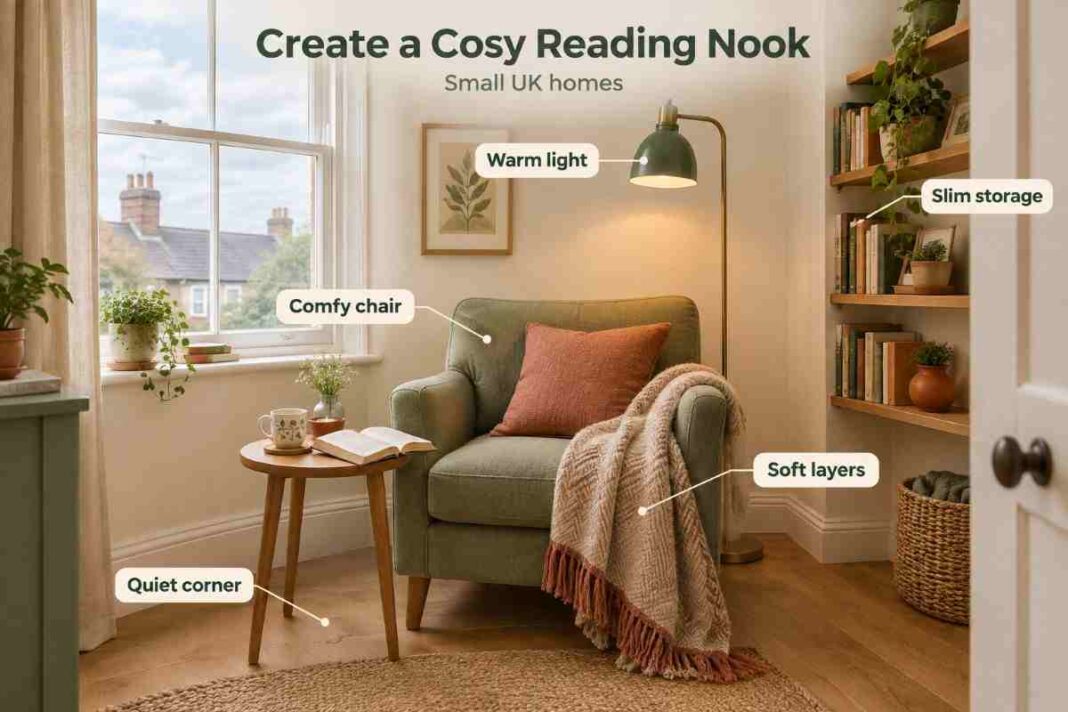 How to Create a Cosy Reading Nook in a Small UK Home Cosy Reading Nook